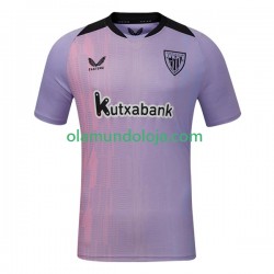 Camisola Athletic Bilbao Homem Equipamento Terceiro 2024-2025 Manga Curta